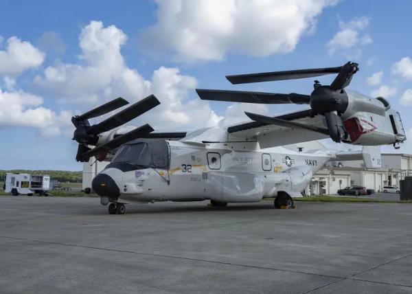 Проблемы конвертопланов CMV-22B военно-морских сил США